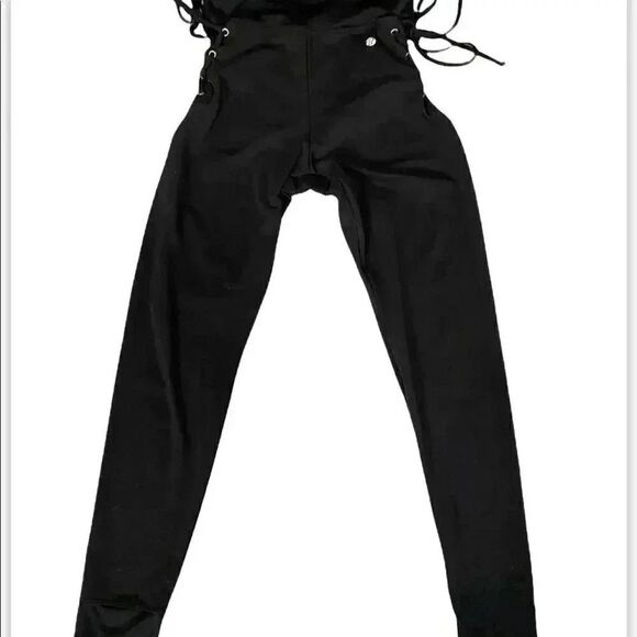 Bally Pants - Bally lace up leggings 